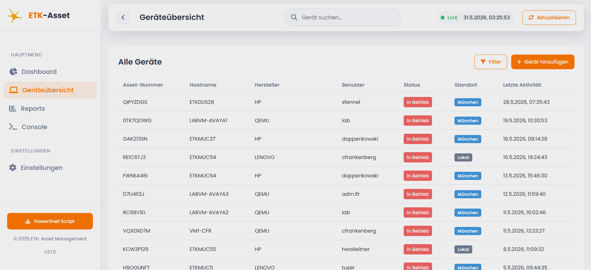 Asset Manager Bild 3