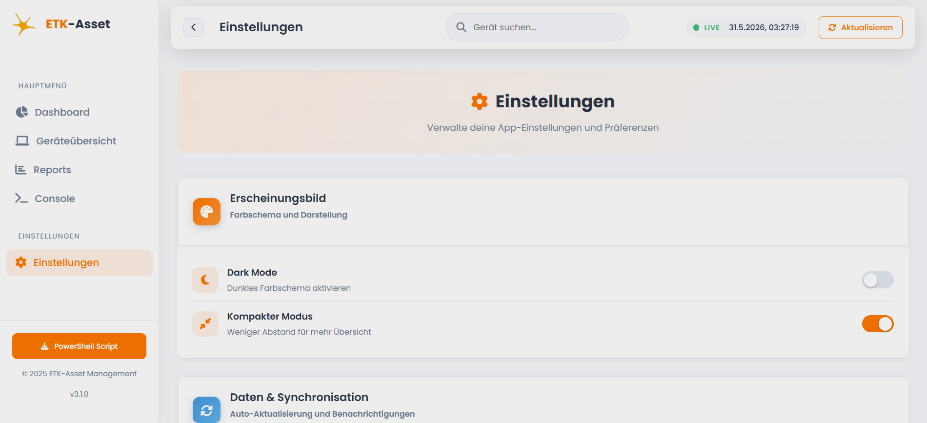 Asset Manager Bild 4