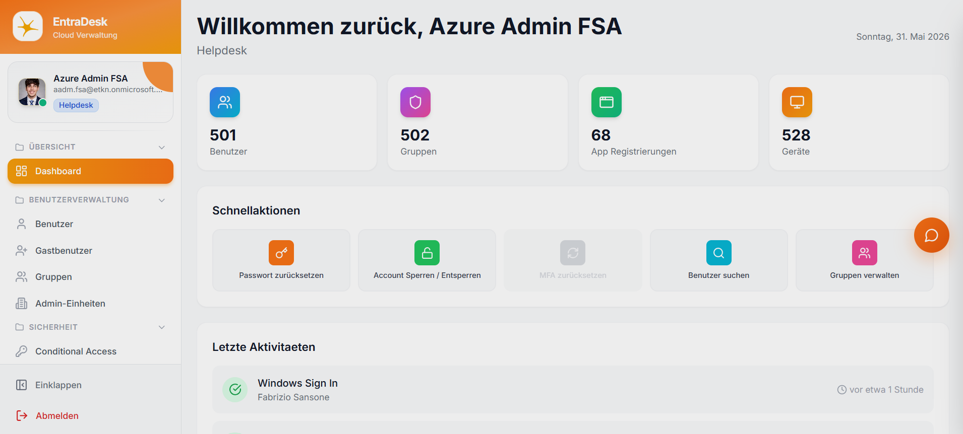 EntraDesk Bild 3